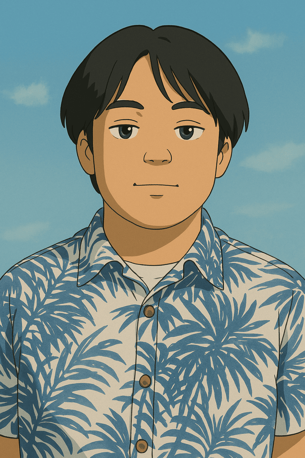 Naufal Athallah Iwel - Pal Ghibli Style